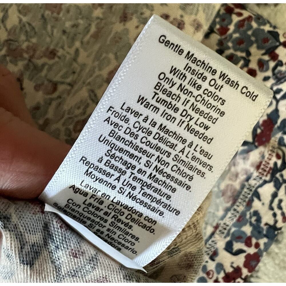 NATION LTD 2023 Martine Casual Peasant Cherry Blossom Maxi Dress - Picture 13 of 16